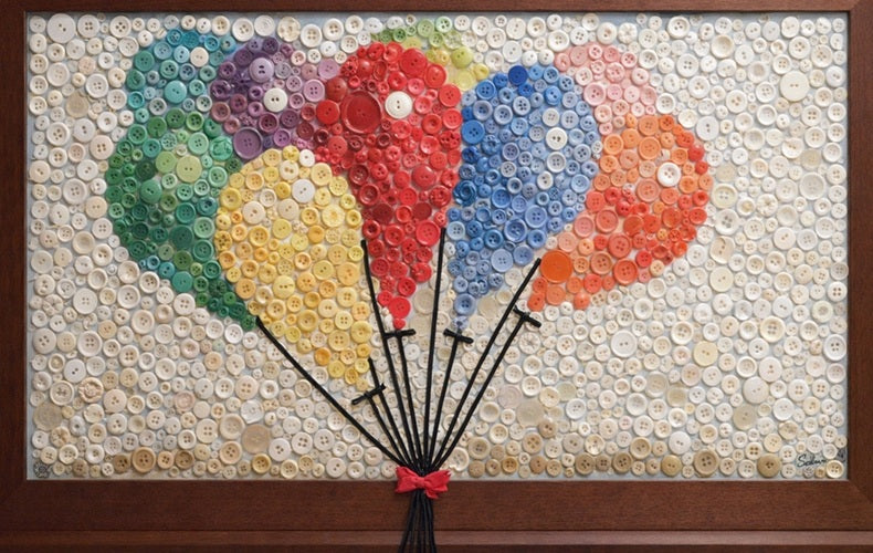Button Mosaic Creations